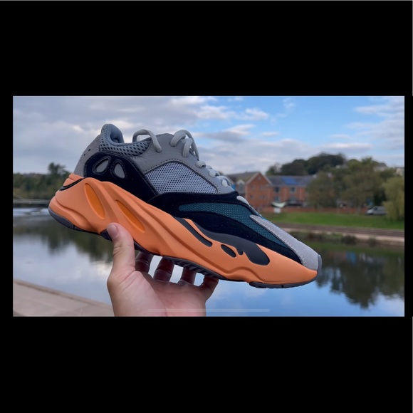 Yeezy 700 Wash Orange Men 5.5=Women 6.5-7 - Picture 12 of 13